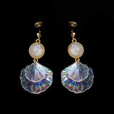 Mosquito Coil Colorful Acrylic Shell Petal Earrings – Surprise Gifts — 11