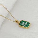 Titanium Steel Fashion Malachite Twelve – Jewelry Gift Ideas — 5