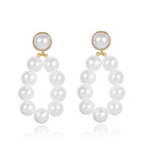 Women's Personality Geometric Pearl Simple Beaded – Gifts for Her — 3