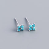 Sweet Small Colorful Flower Earrings – Meaningful Gifts — 13