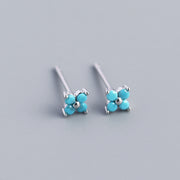 Sweet Small Colorful Flower Earrings – Meaningful Gifts — 13