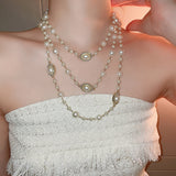 Irregular Long Pearl Necklace Niche – Jewelry Gift Ideas — 14