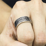 Stainless Steel Viking Celtic Knot Ring For Men – Gifts for Him — 1