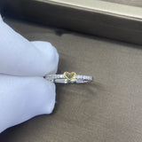 Silver Mother And Daughter Infinity Heart Ring Set – Gifts for Her — 5