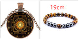 Sacred Sri Lanka Yantra Time Gem Pendant Necklace – Jewelry Gift Ideas — 9