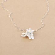 Original Design Myosotis Sylvatica Necklace – Jewelry Gift Ideas — 4