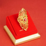 Alluvial Gold Wing Peacock Ring Lady Temperament – Useful Gifts — 2