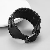Genuine Leather Macrame Bracelet Braided For Men – Jewelry Gift Ideas — 2