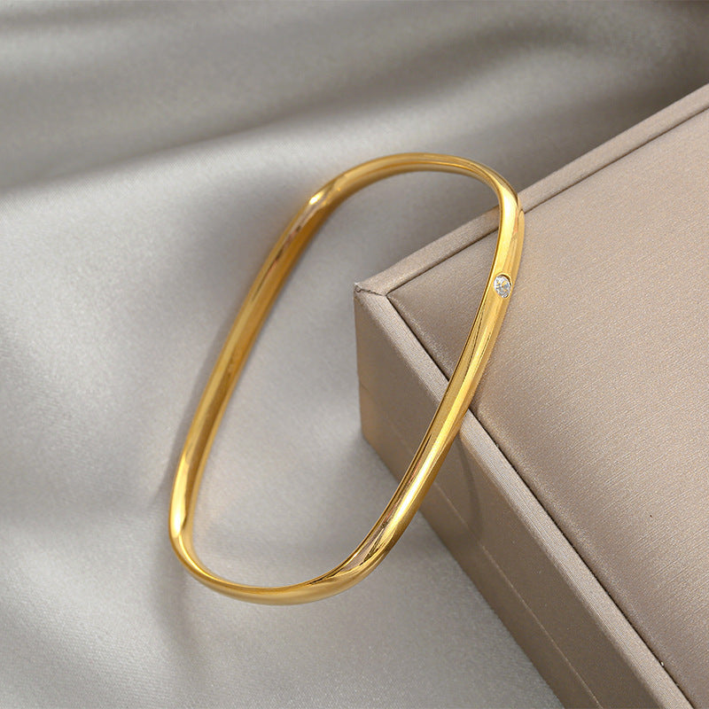 Fashion Exquisite Inlaid Square Bracelet – Stylish Gifts — 1