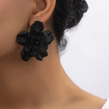 Vintage Flower Earrings For Women Niche Design Spray – Gifts for Her — 16