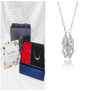 Love Folding Creative Micro-encrusted Diamond – Jewelry Gift Ideas — 4