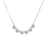 Engraved Stainless Steel Necklace Heart-shaped – Jewelry Gift Ideas — 19