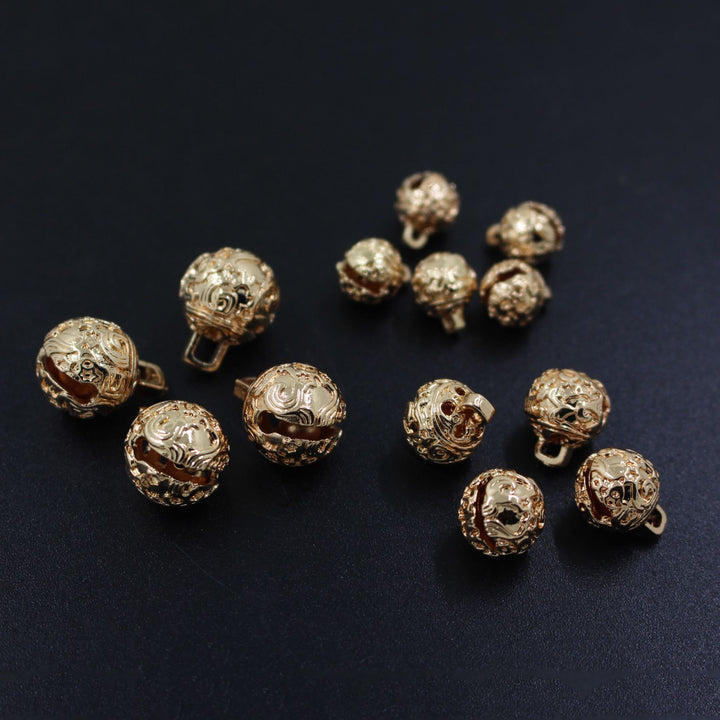 DIY Jewelry Accessories Cast Copper Pattern Bell – Jewelry Gift Ideas — 1
