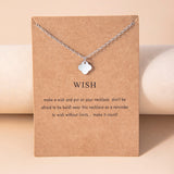 Fashion Silver Four-leaf Clover Necklace – Jewelry Gift Ideas — 3