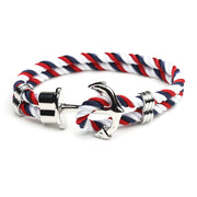 Navy Ship Anchor Bracelet Handmade Couple Hands Men's – Stylish Gifts — 2