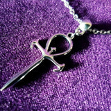 Gothic Vampire Emblem Pendant Necklace Earrings – Jewelry Gift Ideas — 1