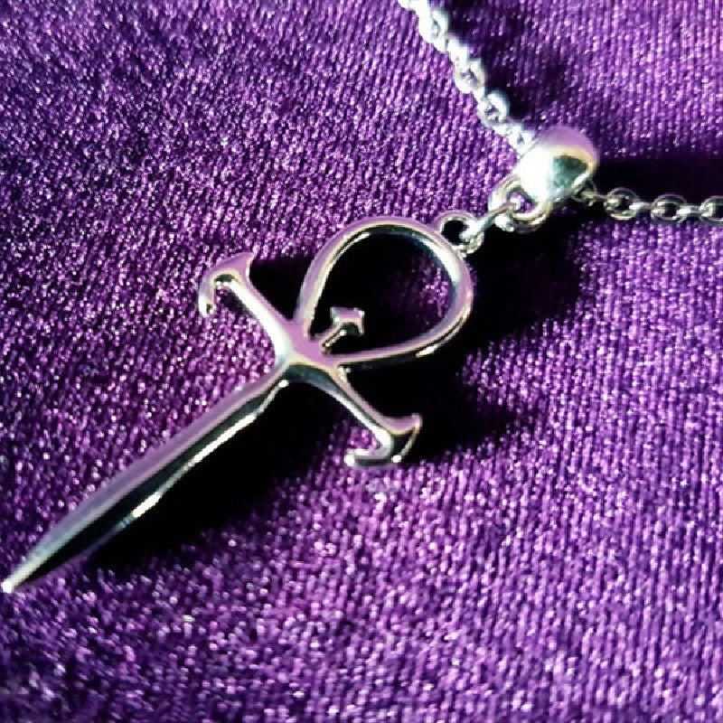 Gothic Vampire Emblem Pendant Necklace Earrings – Jewelry Gift Ideas — 1