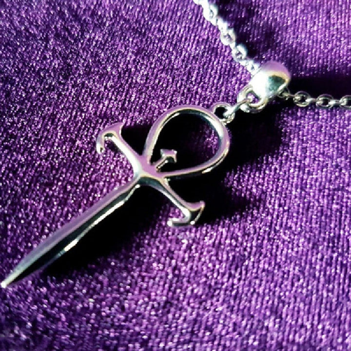 Gothic Vampire Emblem Pendant Necklace Earrings – Jewelry Gift Ideas — 1