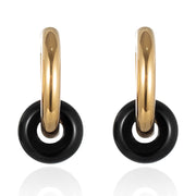 18K Gold Titanium Steel Pearl Earrings – Practical Gifts — 3