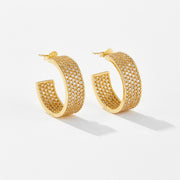 Diamond-embedded Hip Hop Men's Full Diamond Earrings – Gifts for Him — 5