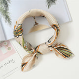 Small Scarf Professional Stewardess Silk Hair Band – Stylish Gifts — 14