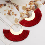 Long Elegant Tassel Earrings Diamond-embedded – Jewelry Gift Ideas — 9