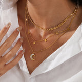 Personality Trend Star Moon Necklace – Jewelry Gift Ideas — 4