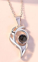 Couple Necklace Silver Men And Women Pair Trend – Jewelry Gift Ideas — 4