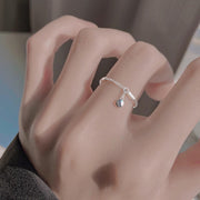 Simple Adjustable Smooth Chain Bead Ring – Unique Gift Ideas — 1