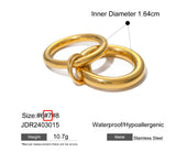 Stainless Steel Layered Pearl Ring With A High-end – Stylish Gifts — 6