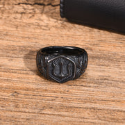 Ring Stainless Steel Xiangyun Trident Ring – Unique Gift Ideas — 5
