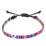 Hand Woven Rainbow Color Anklet Bohemian Style – Stylish Gifts — 8