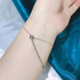 Women's S925 Silver Mosonite Bracelet – Jewelry Gift Ideas — 5