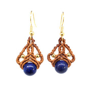 Ethnic Style Wax Line Hand-woven Earrings – Stylish Gifts — 2