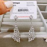 Fully Drilled Geometric Triangle Earrings – Useful Gifts — 1