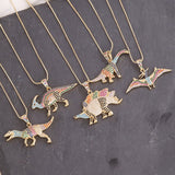 Personality Hip Hop Dinosaur Pendant Fashion – Jewelry Gift Ideas — 8
