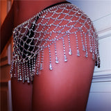 Fashion Rhinestone Waist Chain Accessories Bikini – Stylish Gifts — 3