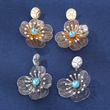 Hollow Flower Tassel Earrings Fashion – Stylish Gifts — 3