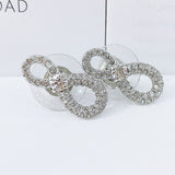 Crystal Series Infinite Love 8 Stud Earrings – Gifts for Couples — 3