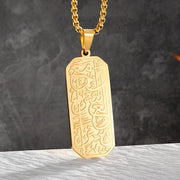 Stainless Steel Retro Pattern Pendant Personality – Jewelry Gift Ideas — 1