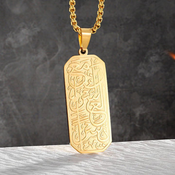 Stainless Steel Retro Pattern Pendant Personality – Jewelry Gift Ideas — 1