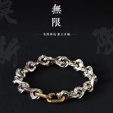 Retro Heavy Industry Letter Bracelet Women's – Jewelry Gift Ideas — 6