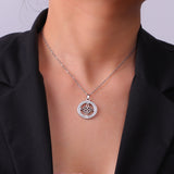 Stainless Steel Spot Drill Single Layer Witch – Jewelry Gift Ideas — 1
