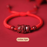 Fidelity Cinnabar Zodiac Red Rope Bracelet – Jewelry Gift Ideas — 8