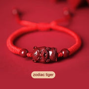 Fidelity Cinnabar Zodiac Red Rope Bracelet – Jewelry Gift Ideas — 8