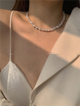 Pearl Necklace Retro Clavicle Chain For Women – Jewelry Gift Ideas — 4