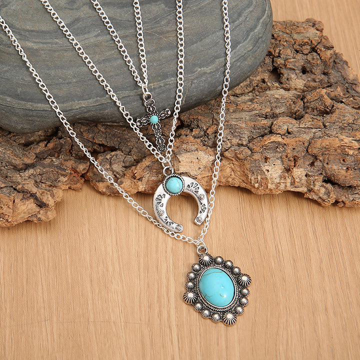Fashion Simple Alloy Multi-layer Necklace – Jewelry Gift Ideas — 1