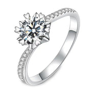 One Carat Six-claw Diamond Ring Zircon Accessories – Stylish Gifts — 4