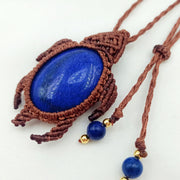 National Style Crystal Gem Hand-woven Pendant – Jewelry Gift Ideas — 3