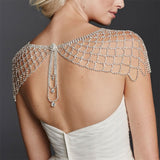 Fashion Rhinestone Mesh Hollow Out Long Fringe Pendant – Stylish Gifts — 11
